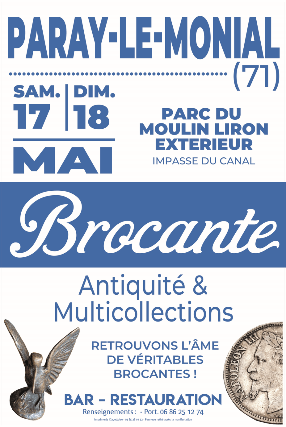 Brocante Paray-le-Monial 71 | Brocante 71 - Vide-Grenier 71 - Puces 71