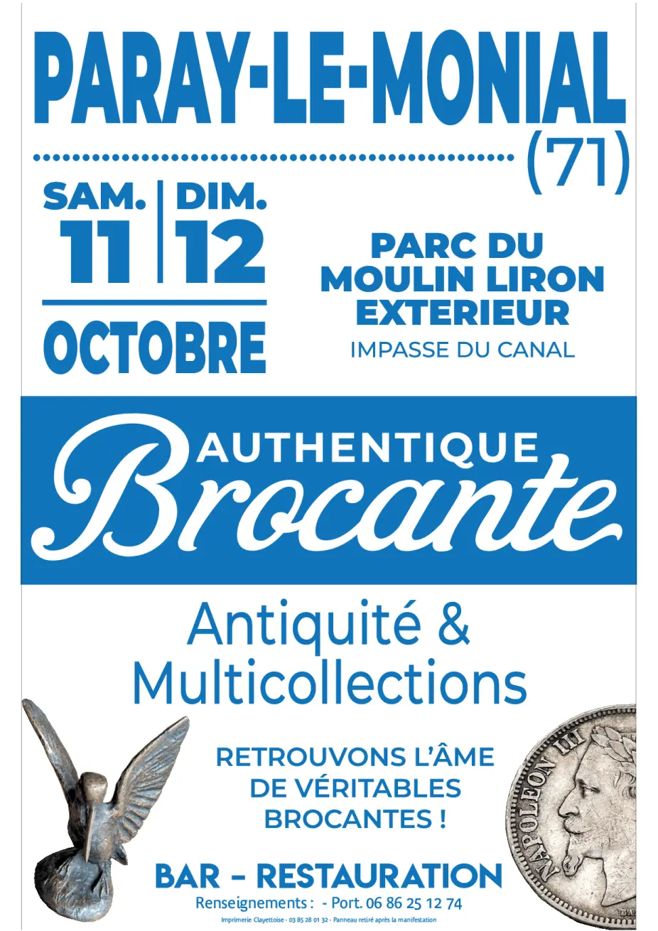 Brocante Antiquités Paray-le-Monial 71 | Brocante 71 - Vide-Grenier 71 - Puces 71
