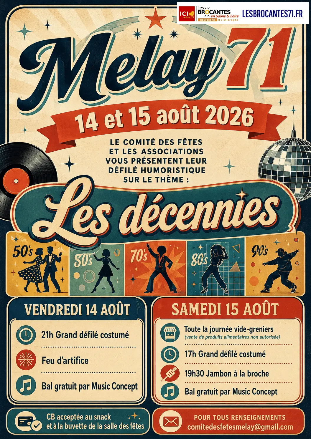Brocante Melay 71 | Brocante 71 - Vide-Grenier 71 - Puces 71 