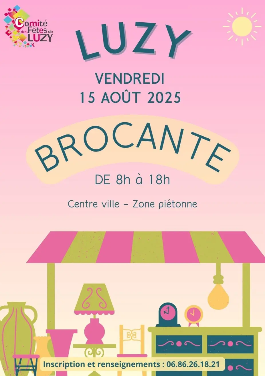 Brocante - Luzy 58 | Brocante 58 - Vide-Grenier 58 - Puces 58