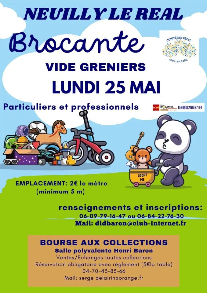 Brocante vide-grenier Lurcy-Lévis 03 | Brocante 03 - Vide-Grenier 03 - Puces 03 