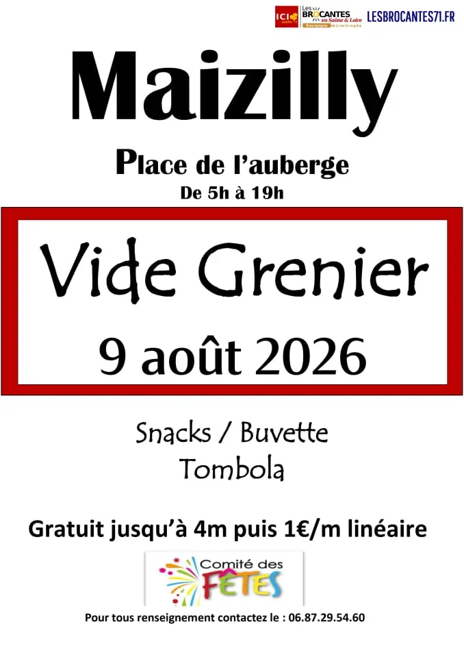 Vide-grenier Maizilly 42 | Brocante 42 - Vide-Grenier 42 - Puces 42 
