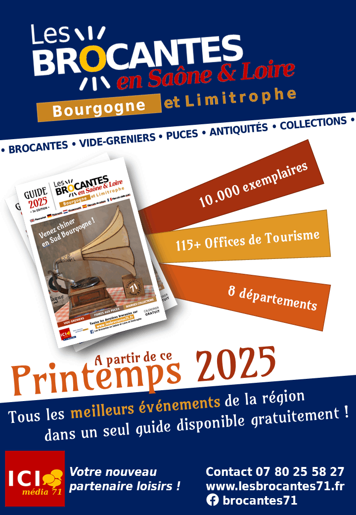 Brocantes 71 - Vide-grenier 71 - Antiquités 71