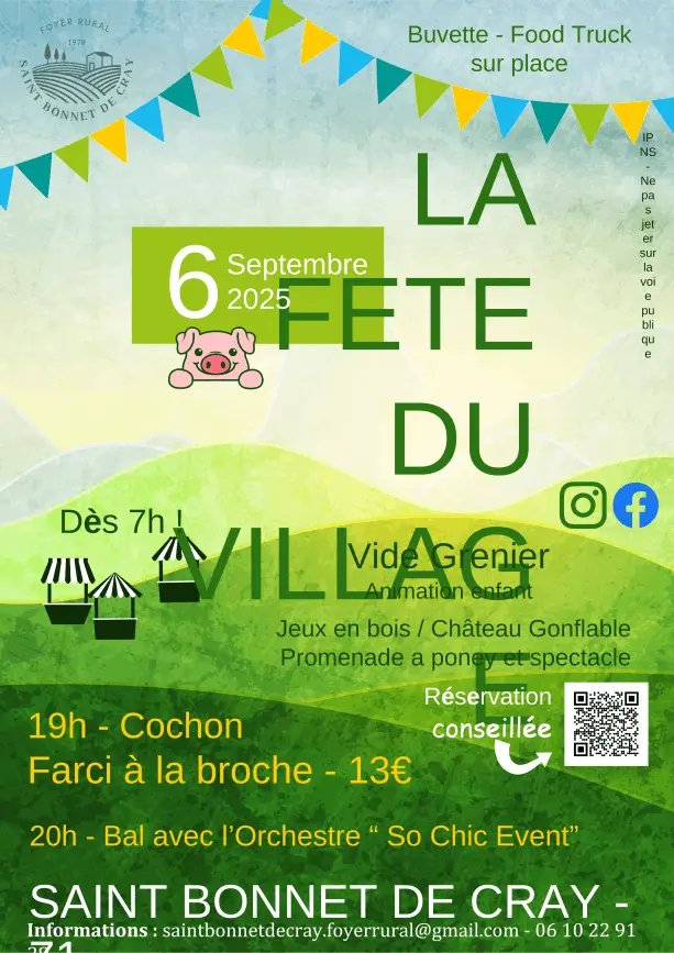 Vide-grenier 71 - Saint-Bonnet-de-Cray 71 | Brocante 71 - Vide-Grenier 71 - Puces 71