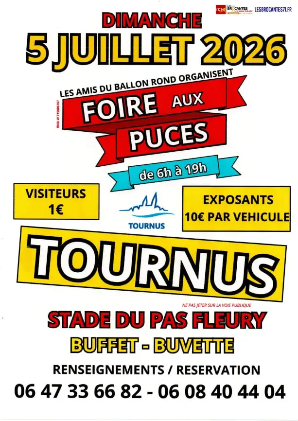 Foire aux puces de Tournus 71 | Brocante 71 - Vide-Grenier 71 - Puces 71
