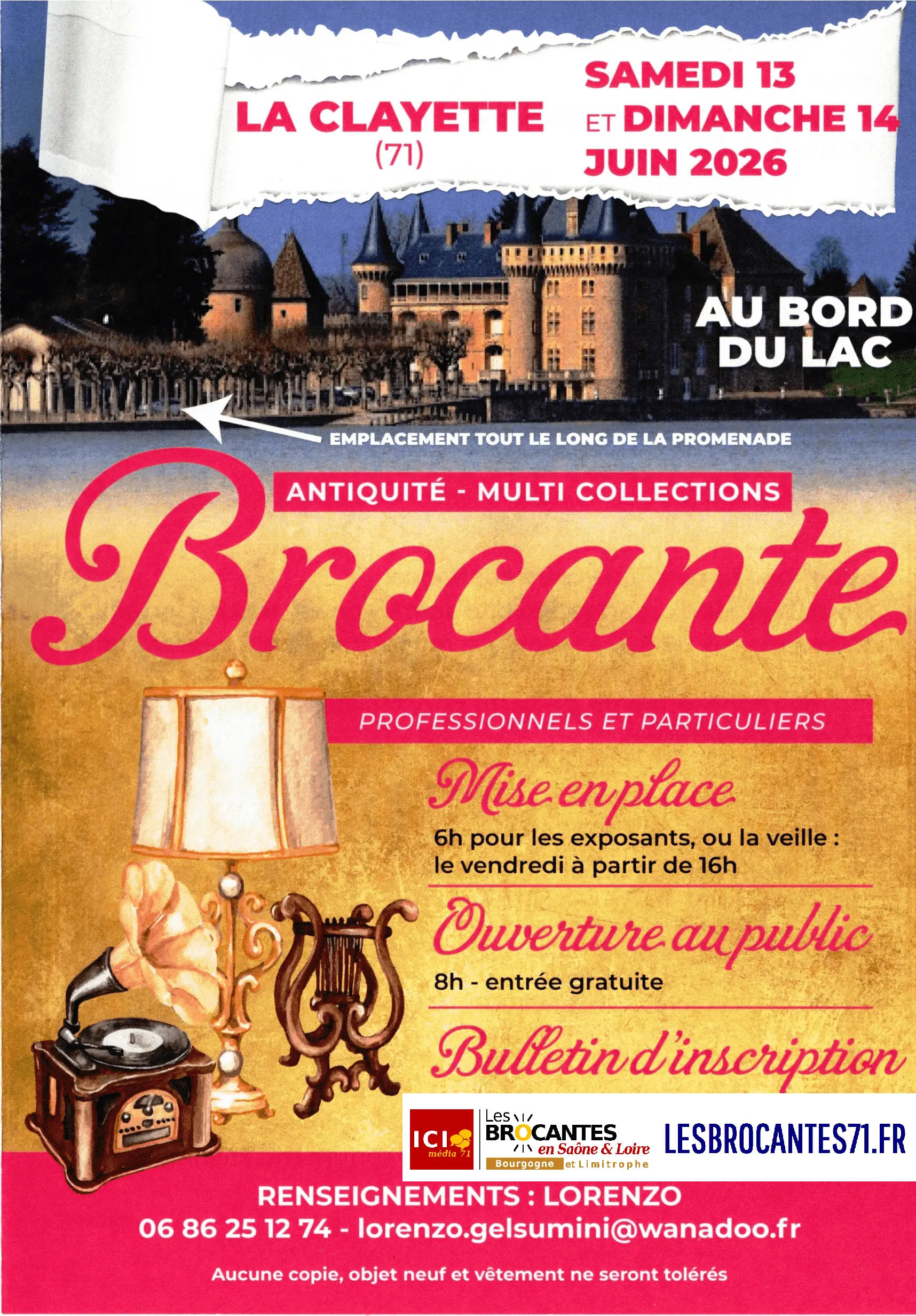 Brocante Vide-grenier Laizy 71 | Brocante 71 - Vide-Grenier 71 - Puces 71 