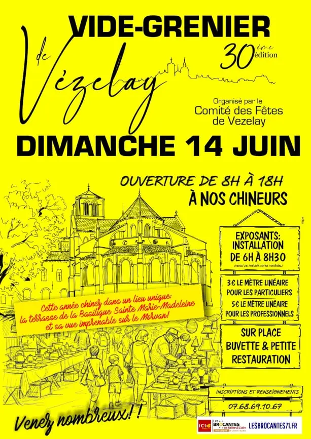 Brocante Vide grenier Vézelay 89 | Brocante 89 - Vide-Grenier 89 - Puces 89 
