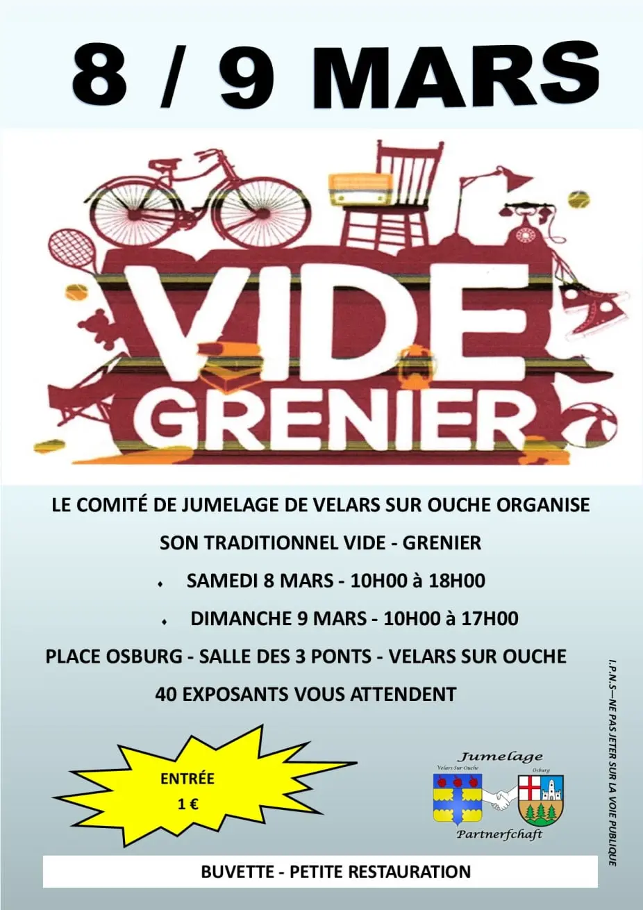 Vide-grenier Côte d'Or 21 - Velars-sur-Ouche 21  | Brocante 21 - Vide-Grenier 21 - Puces 21