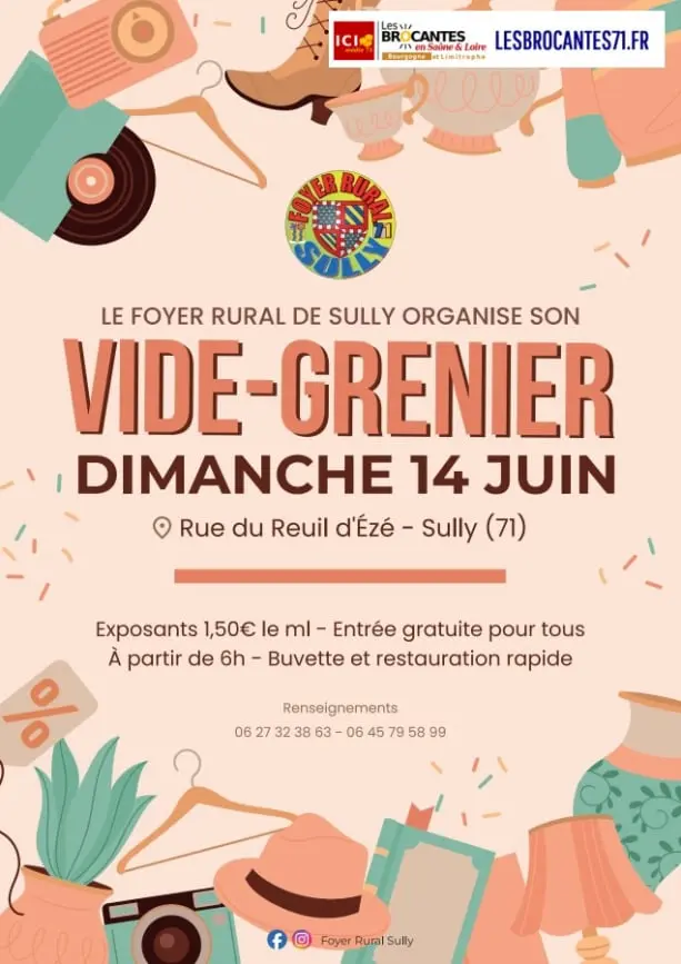 Vide grenier Sully 71 | Brocante 71 - Vide-Grenier 71 - Puces 71