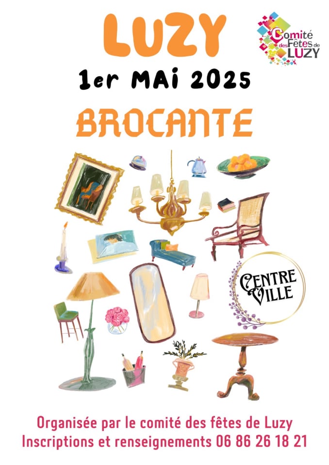 Brocante Nièvre 58 - Luzy 58 | Brocante 58 - Vide-Grenier 58 - Puces 58