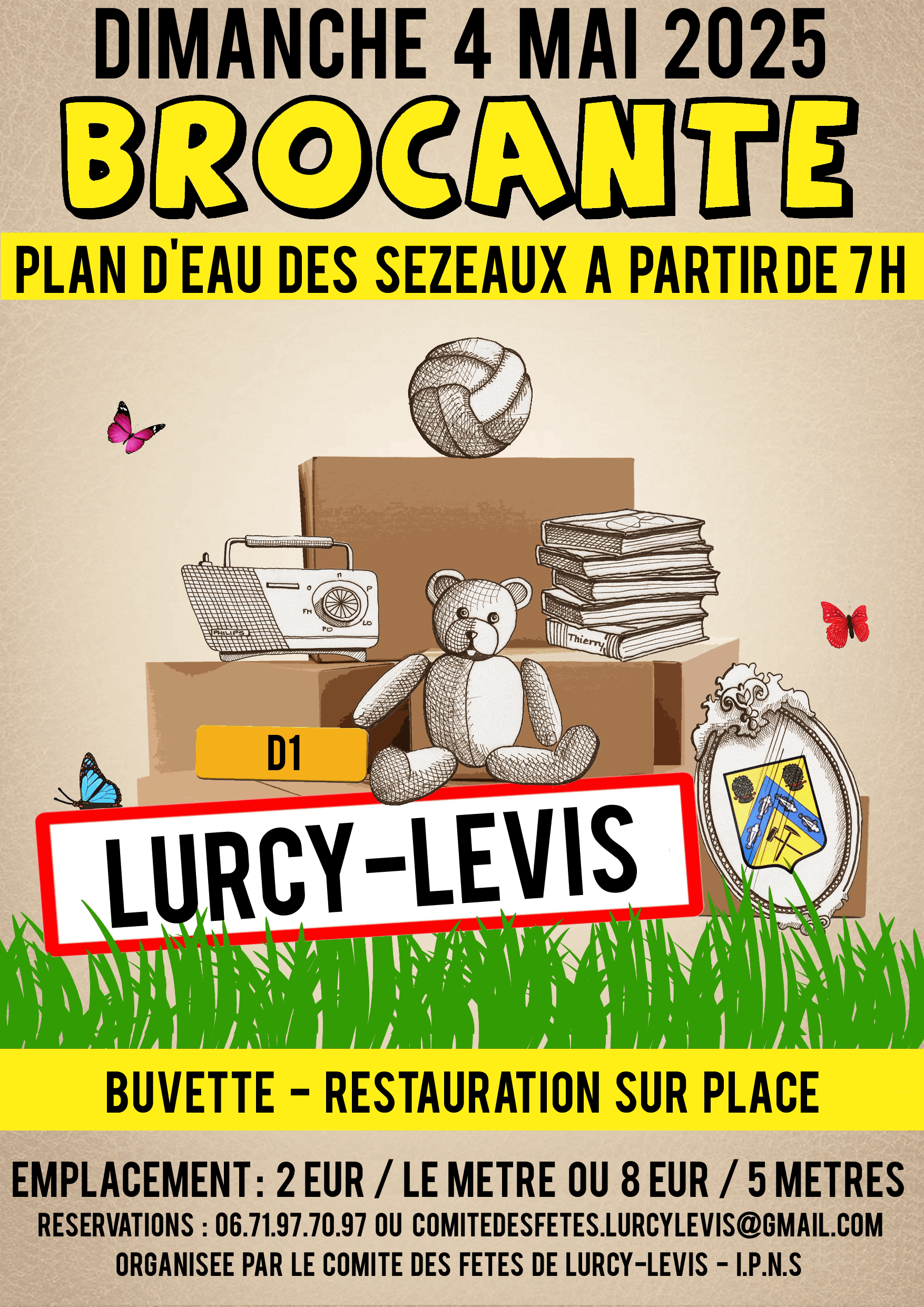 Brocante Allier 03 - Lurcy-Lévis 03 | Brocante 03 - Vide-Grenier 03 - Puces 03
