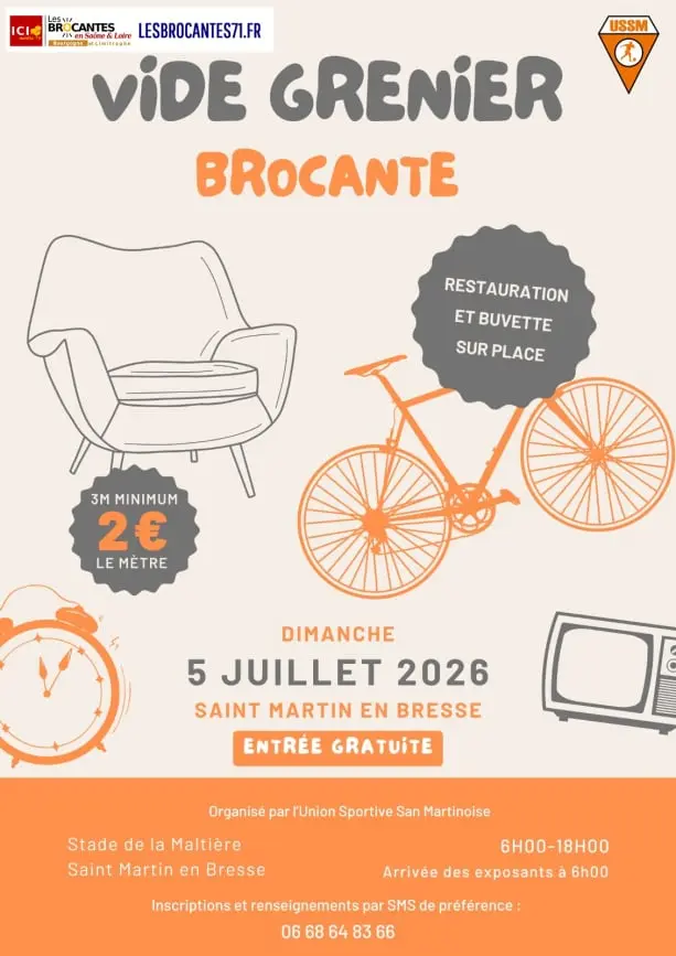 Brocante Saint Martin en Bresse 71 | Brocante 71 - Vide-Grenier 71 - Puces 71