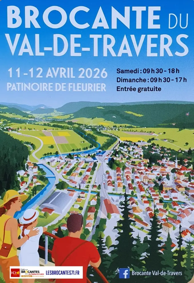 Brocante Fleurier Suisse | Brocante Suisse - Vide-Grenier Suisse - Puces Suisse