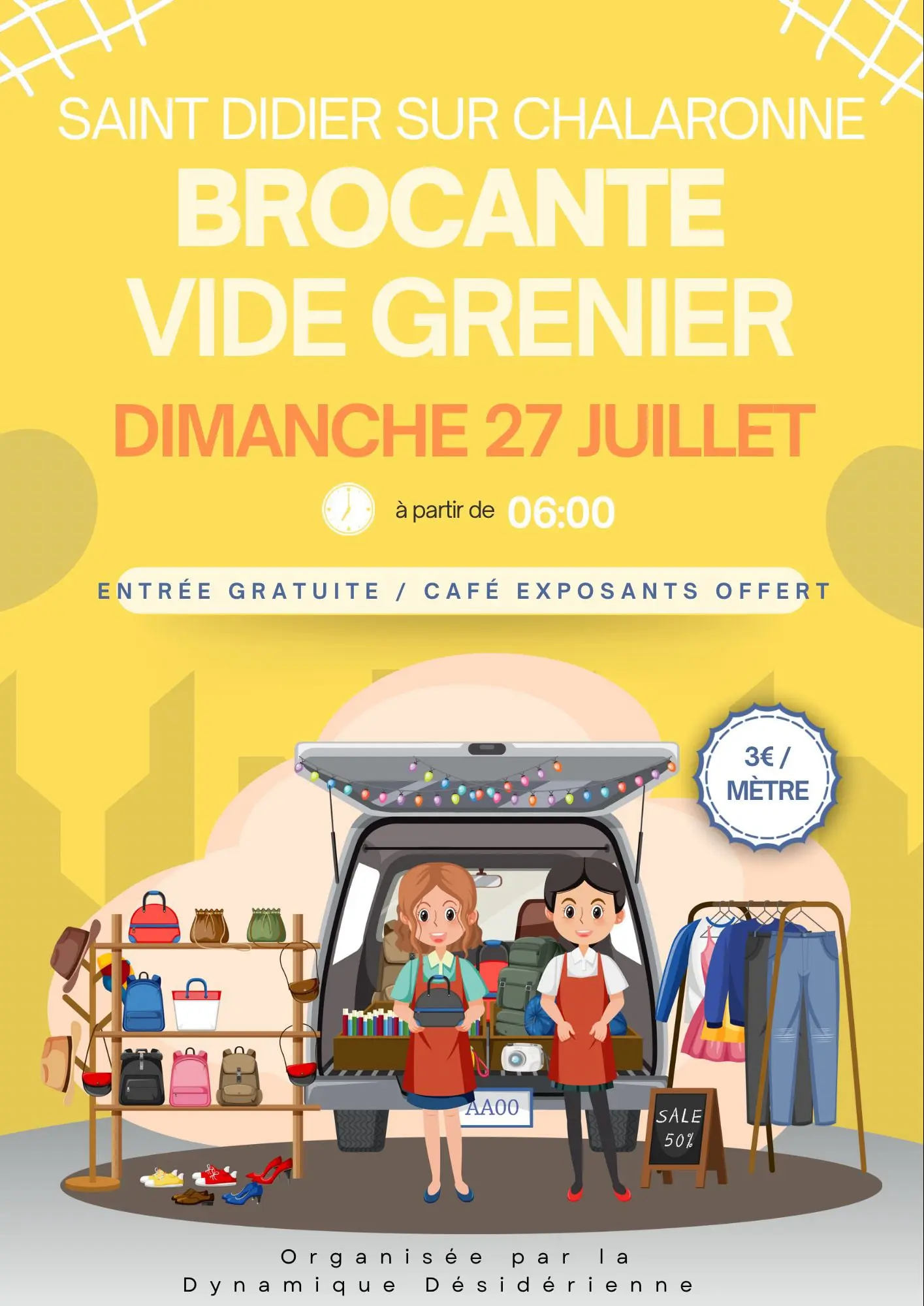 Brocante de Saint-Didier-sur-Chalaronne Ain 01 | Brocante 01 - Vide-Grenier 01 - Puces 01