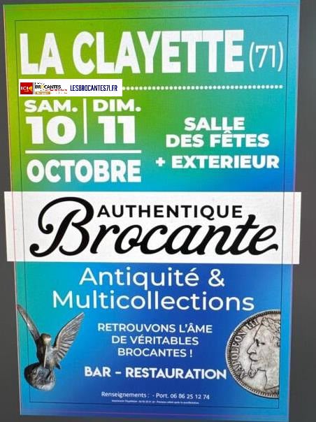 Brocante Antiquités Multi-collections La Clayette 71 | Brocante 71 - Vide-Grenier 71 - Puces 71