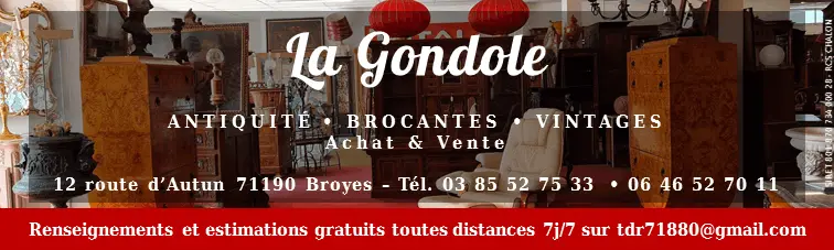 Brocantes 71 - La Gondole - Broyes (71)