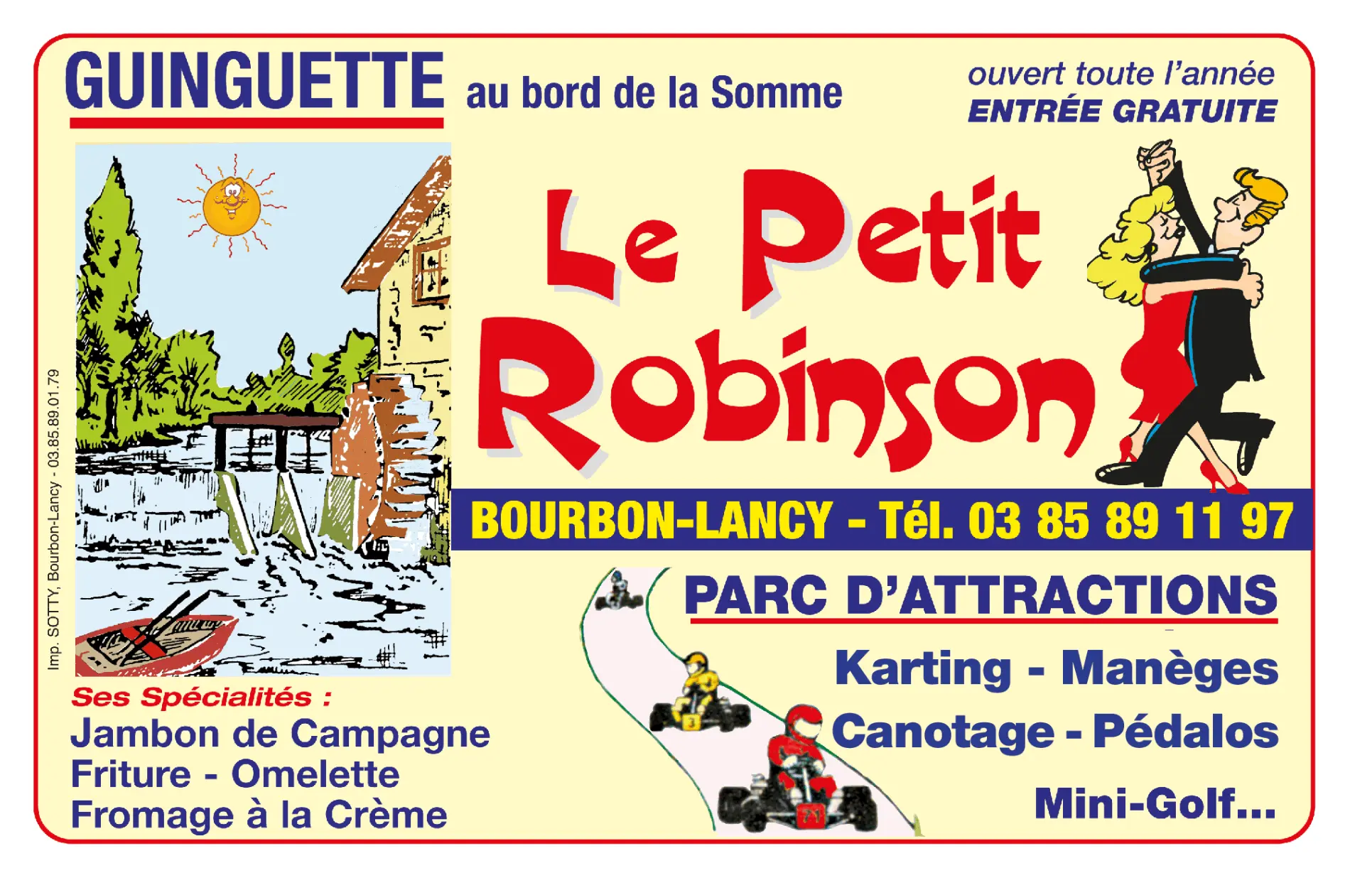 Brocantes 71 - Le Petit Robinson - Bourbon Lancy (71)