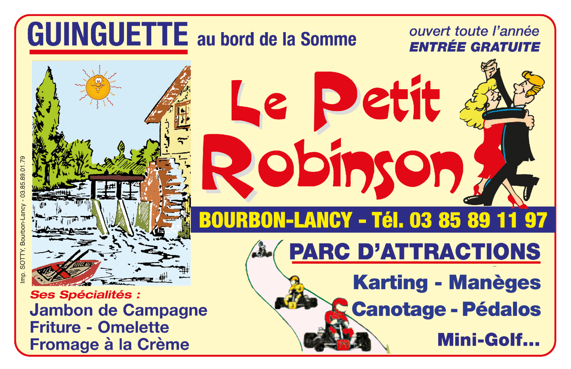 Brocantes 71 - Le Petit Robinson - Bourbon Lancy (71)