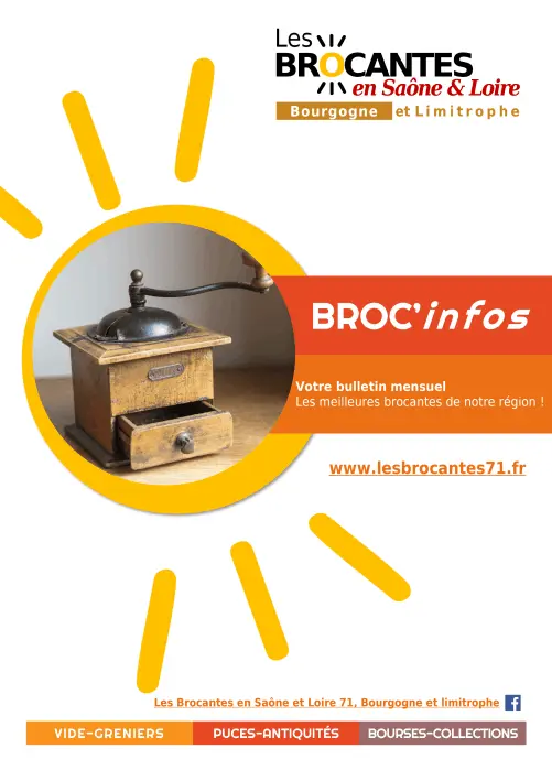 BROC'INFOS | Brocante 71 - Vide-Grenier 71 - Puces 71