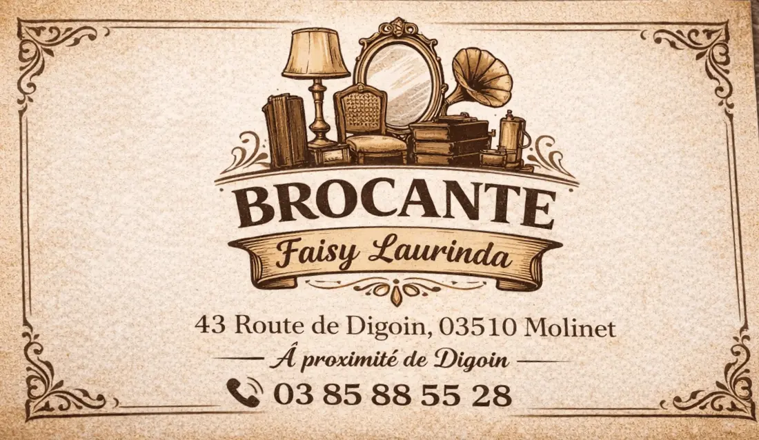Brocantes 71 - Brocante Faisy Laurinda - Molinet (03)