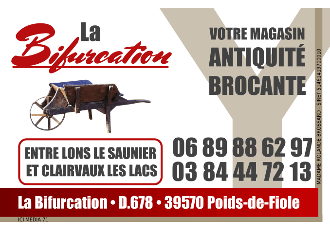 Carte de visite - La Bifurcation 39