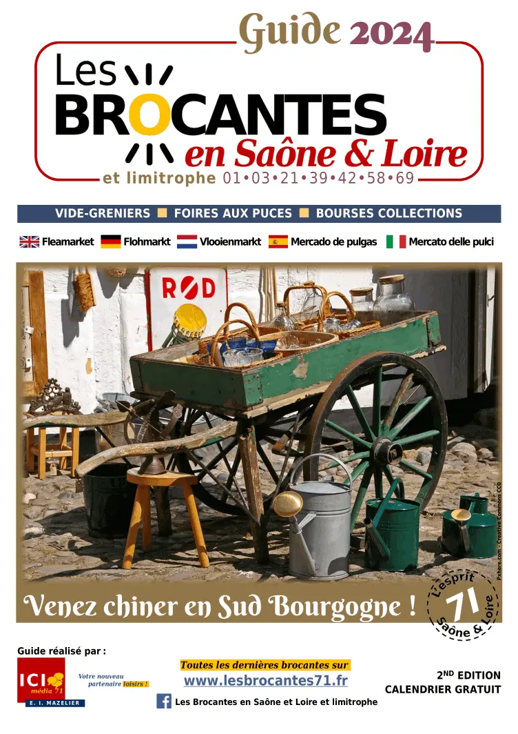Guide 2024 - Les Brocantes en Saône-et-Loire et limitrophe - Page 1