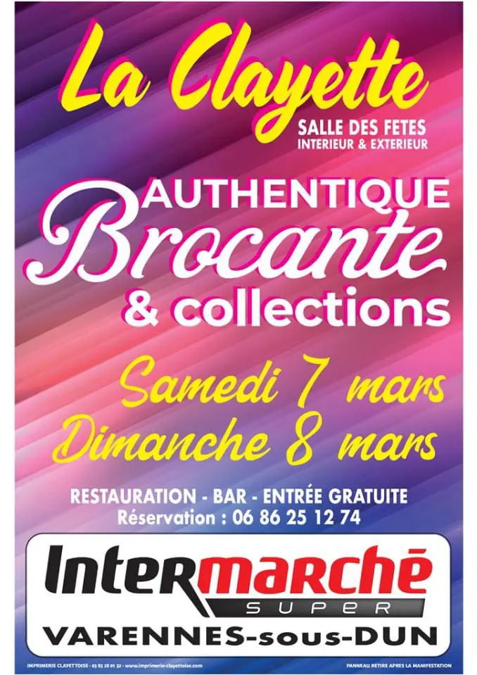 Brocante - Antiquités - Multi Collections - La Clayette 71 | Brocante 71 - Vide-Grenier 71 - Puces 71