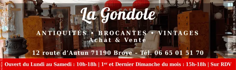 Brocantes 71 - La Gondole - Broyes (71)