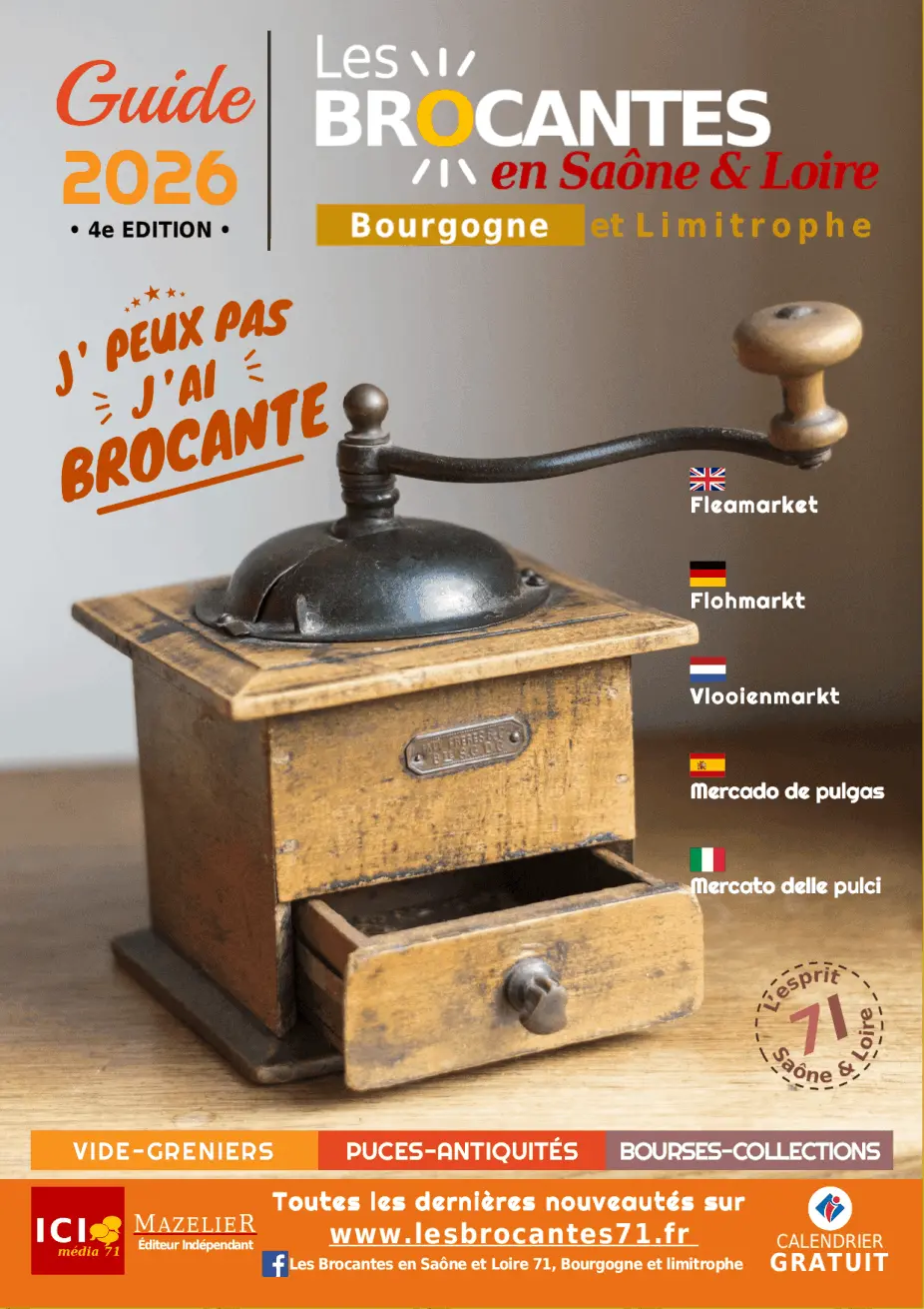 Brocantes 71 - Vide-grenier 71 - Antiquités 71