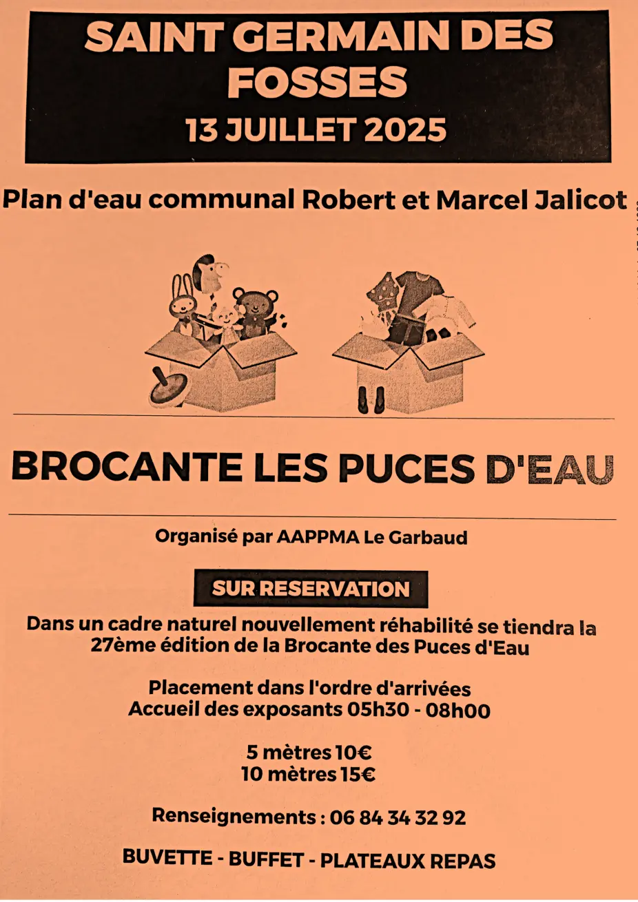 Brocante Saint-Germain-des-Fossés 03 | Brocante 03 - Vide-Grenier 03 - Puces 03 