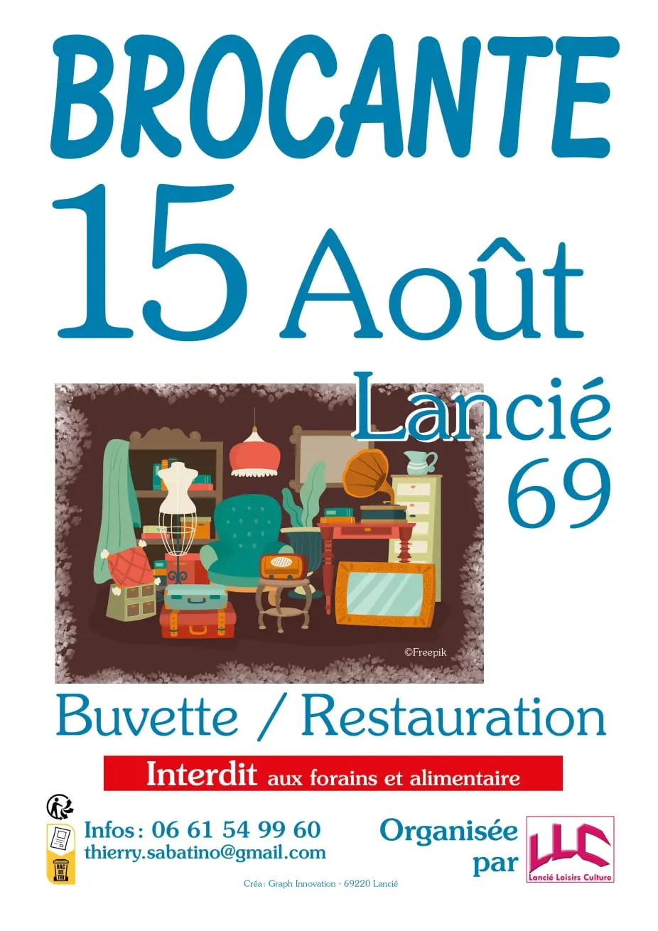 Brocante de Lancié 69 | Brocante 69 - Vide-Grenier 69 - Puces 69