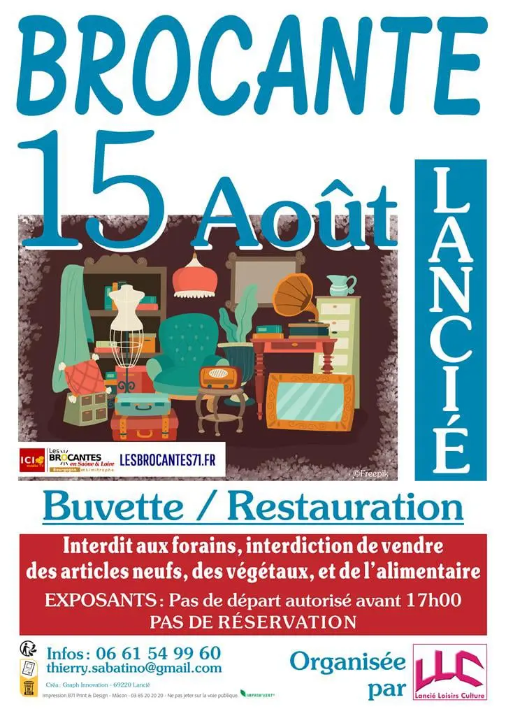 Brocante Vide-grenier Lancié 69 | Brocante 69 - Vide-Grenier 69 - Puces 69 