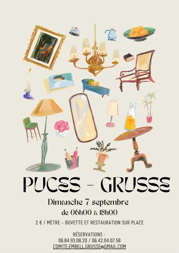 Puces 39 - Grusse 39 - Val Sonnette 39 | Brocante 39 - Vide-Grenier 39 - Puces 39