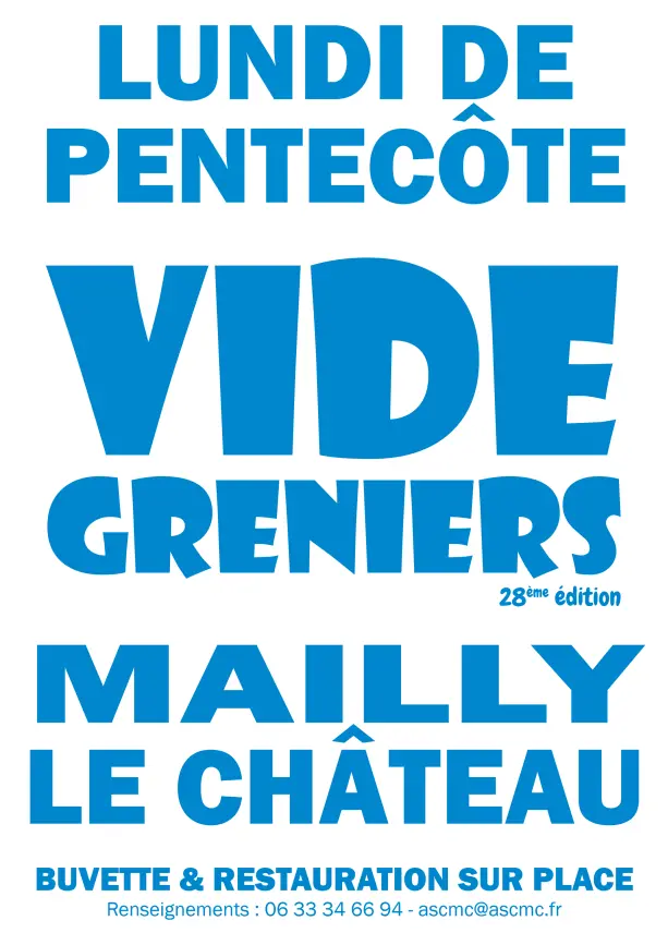 Brocante et Vide-grenier - Mailly-le-Château 89 | Brocante 89 - Vide-Grenier 89 - Puces 89