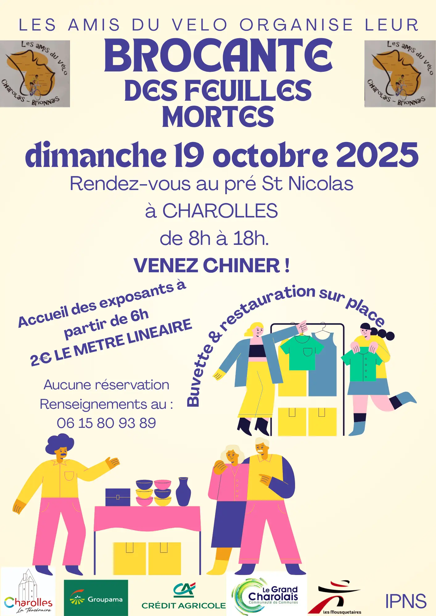 Brocante des feuilles mortes Charolles 71 | Brocante 71 - Vide-Grenier 71 - Puces 71