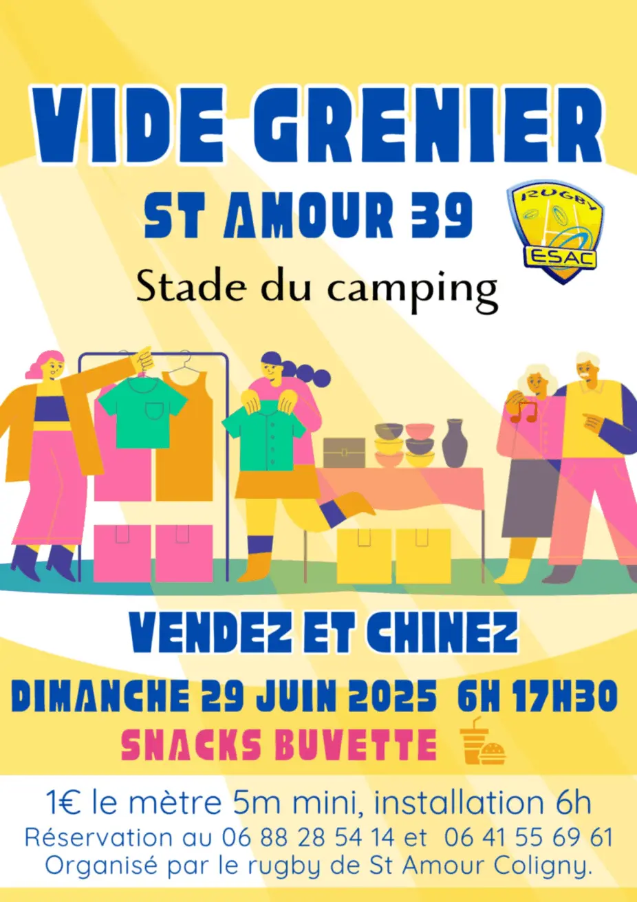 Vide-grenier - Saint-Amour 39 | Brocante 39 - Vide-Grenier 39 - Puces 39 