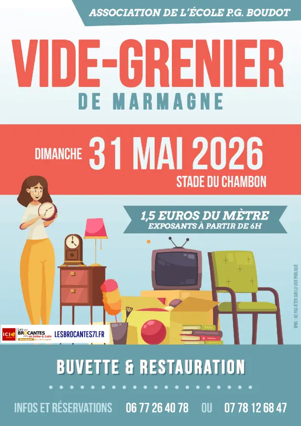 VIDE-GRENIER Marmagne 71 | Brocante 71 - Vide-Grenier 71 - Puces 71