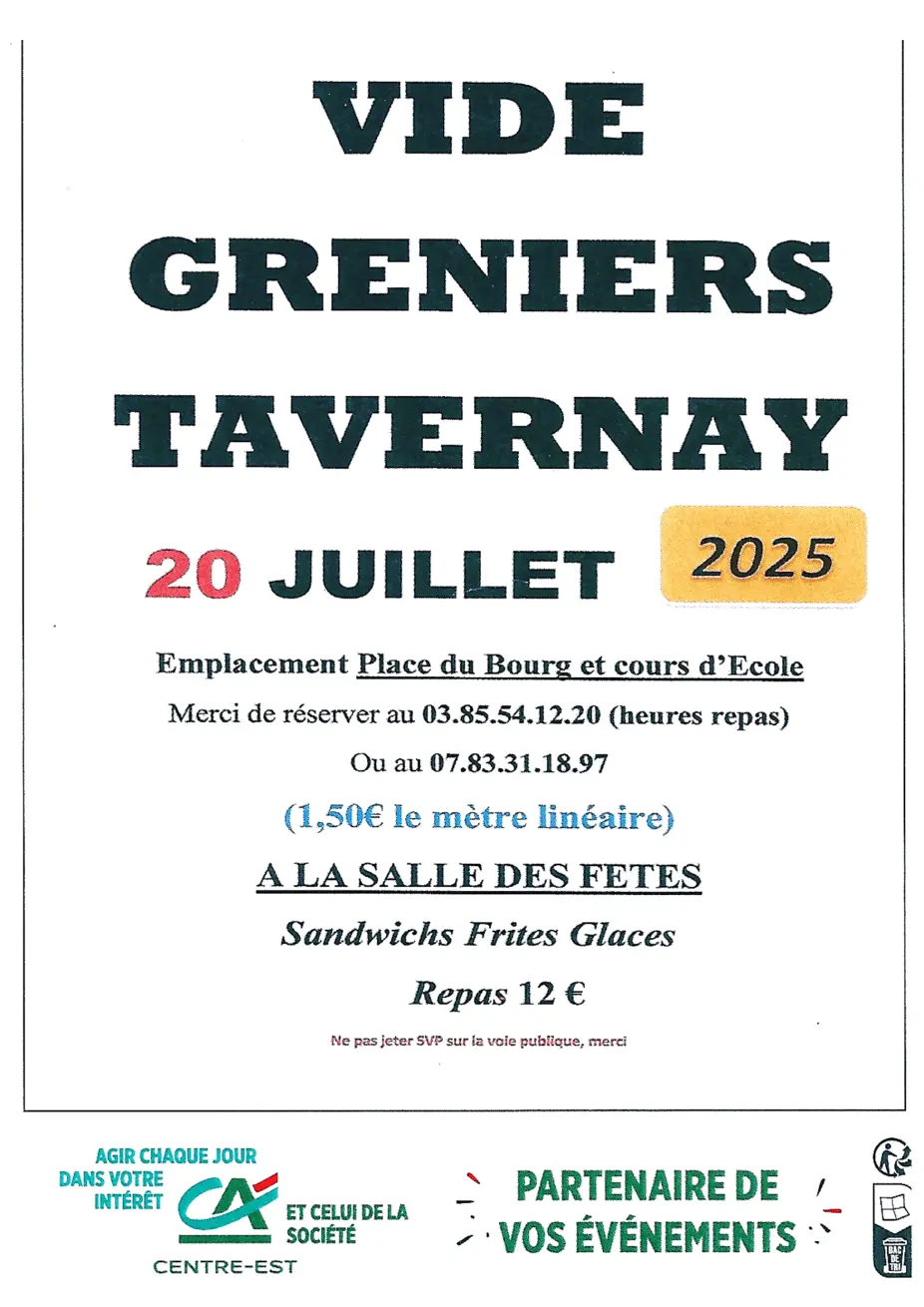 Brocante de Tavernay 71 | Brocante 71 - Vide-Grenier 71 - Puces 71