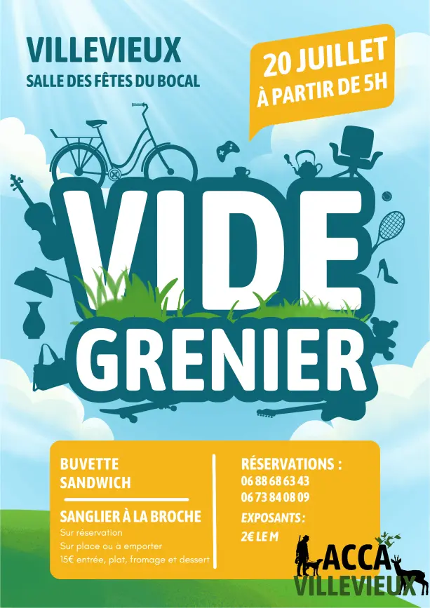 Vide-grenier de Villevieux Jura 39 | Brocante 39 - Vide-Grenier 39 - Puces 39